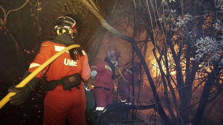Telediario Matinal - El incendio de Méntrida, Toledo, quema más de 3.200 hectáreas
