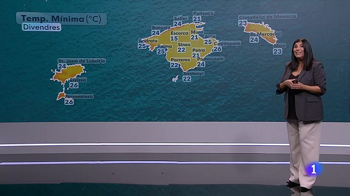 Informatiu Balear - El temps a les Illes Balears - 18/07/25