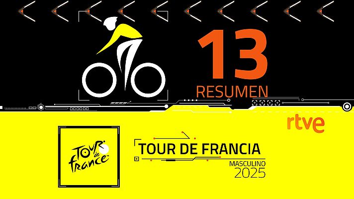Ciclismo - Resumen de la etapa 13 del Tour de Francia 2025