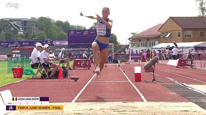 Atletismo - Campeonato de Europa Sub-23. Sesión vespertina 18/07/25