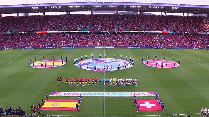 Eurocopa - Campeonato de Europa Femenino. Previo 1/4 final: España - Suiza