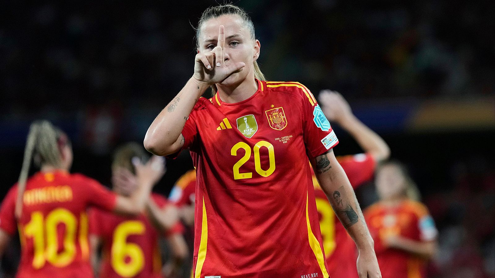 Eurocopa femenina: Gol de España a Suiza (2-0) | Ver