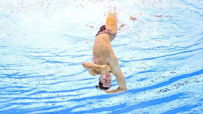 Natación - Dennis González, plata en el Solo Técnico de natación artística