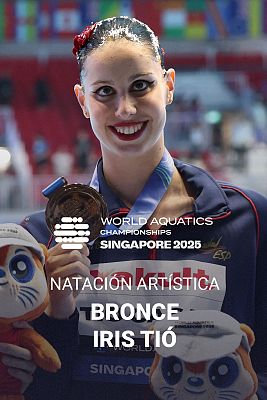 Iris Tió se cuelga el bronce en el Solo Técnico y da la segunda medalla a España en Singapur