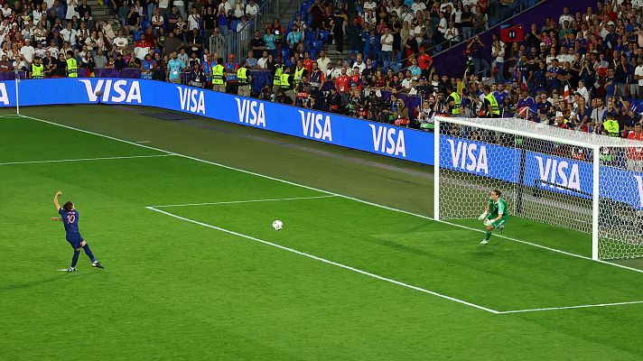  - Así fueron los penaltis del Alemania - Francia de cuartos de la Eurocopa 2025