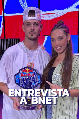 Entrevista a Bnet, bicampeón nacional de Red Bull Batalla 2025 tras su regreso al freestyle