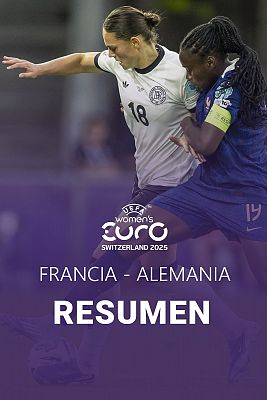 Resumen del Francia - Alemania, partido de cuartos de final de la Eurocopa femenina 2025