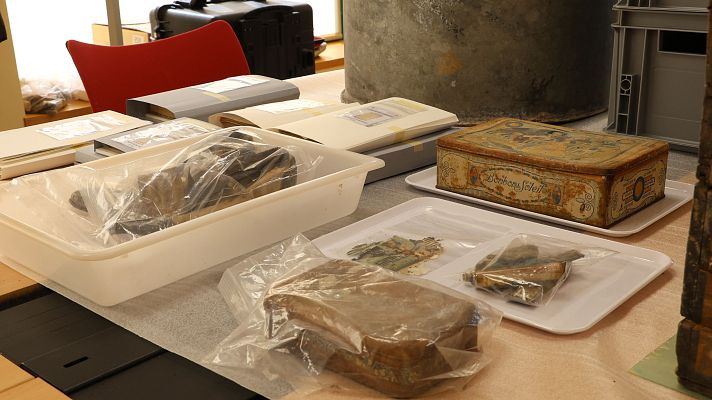 Telediario Fin de Semana - La cueva de Liébana que conservó el tesoro de la Brigada Machado