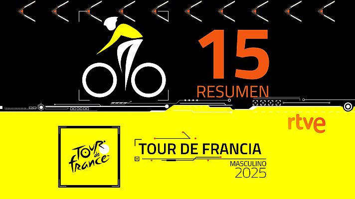 Tour de Francia - Resumen de la etapa 15 del Tour de Francia 2025