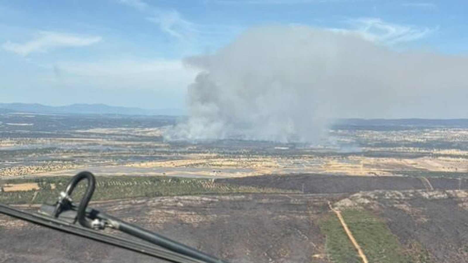 Todo apunta a que el incendio de Valdecaballeros fue provocado | Ver