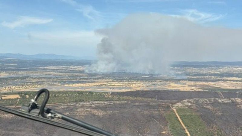 Todo apunta a que el incendio de Valdecaballeros fue provocado | Ver
