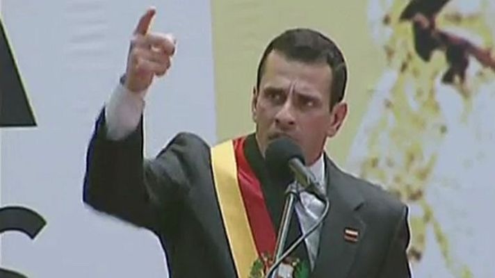 La tarde en 24h - Capriles exige a Chávez que "aparezca" tras conocerse un decreto presidencial