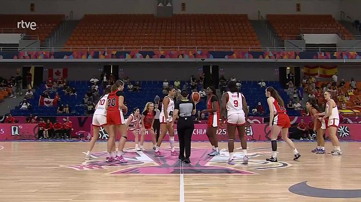 Baloncesto en RTVE - Campeonato de Europa femenino Sub-19. 3º-4º puesto: España - Canadá