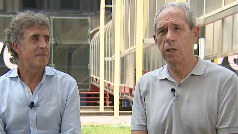 Carlos de Andrés y Perico Delgado, 25 años narrando el Tour de Francia en  TVE