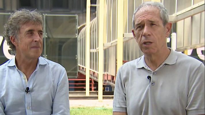 Carlos de Andrés y Perico Delgado, 25 años narrando el Tour de Francia en  TVE