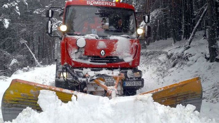 Alerta por el temporal de nieve