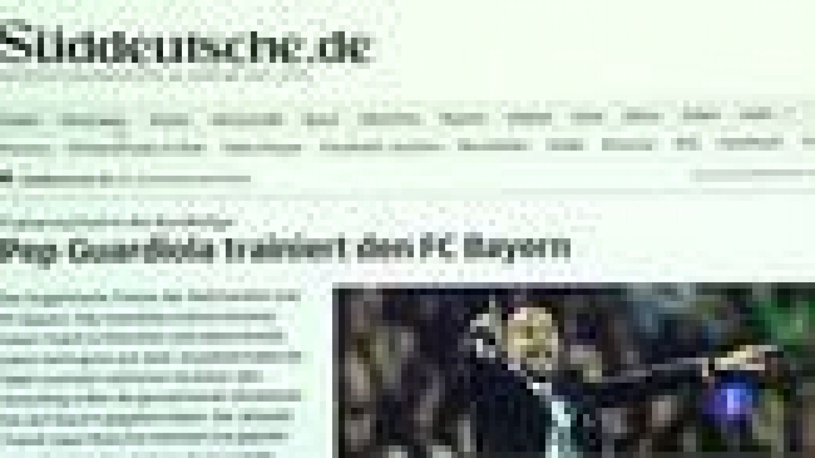 Telediario 1: Guardiola revoluciona Alemania | RTVE Play