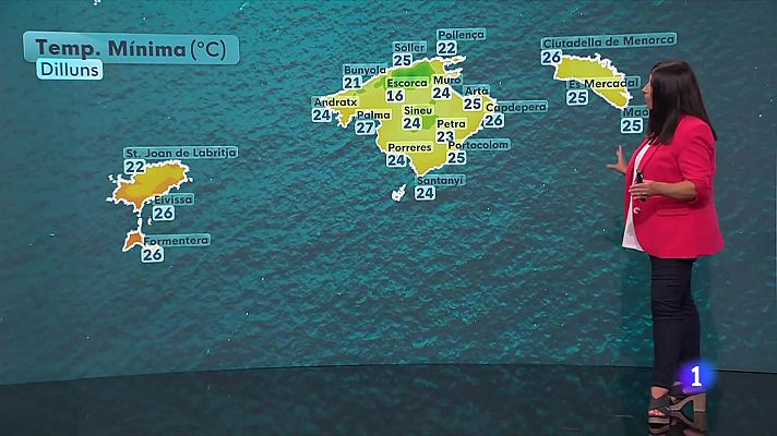 Informatiu Balear - El temps a les Illes Balears - 21/07/25