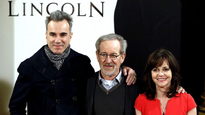 Telediario 1 - Spielberg presenta en España 'Lincoln'