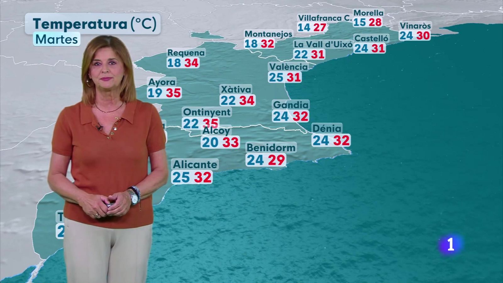 El tiempo en la Comunitat Valenciana - 21/07/2025 | Ver