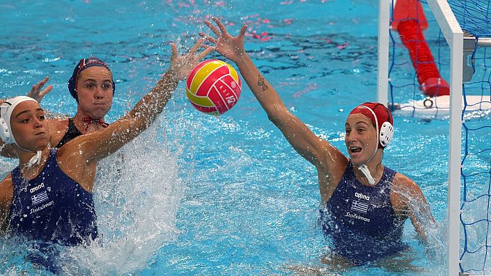 Waterpolo - Campeonato del Mundo. 1ª semifinal Femenina: Grecia - Estados Unidos