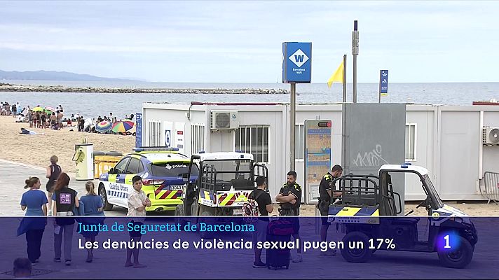 L'Informatiu - Baixa la sensació d'inseguretat a Barcelona, segons la Junta Local de Seguretat