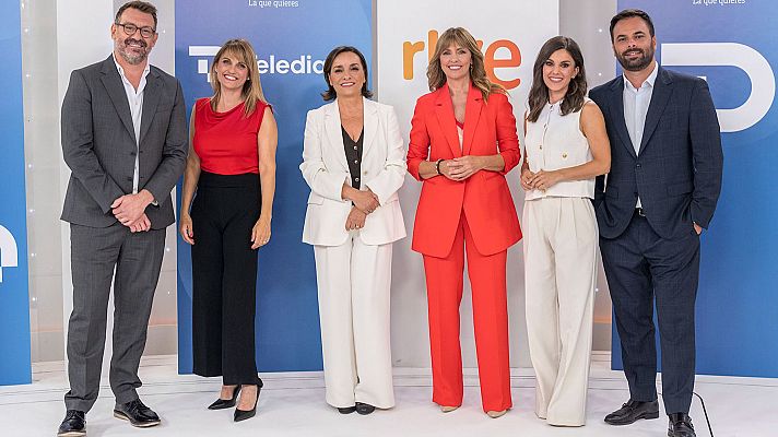 Telediario 1 - Los Telediarios presentan nueva temporada con nuevas caras