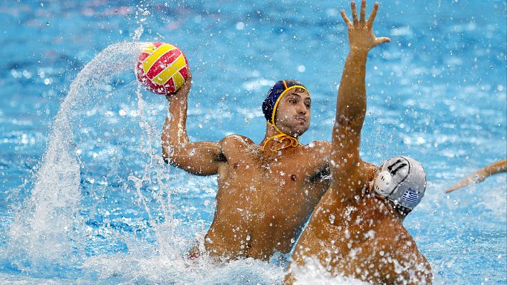 Waterpolo - Mundial de Natación. Waterpolo. Resumen de la semifinal Grecia - España