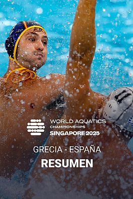 Waterpolo - Mundial de Natación. Waterpolo. Resumen de la semifinal Grecia - España