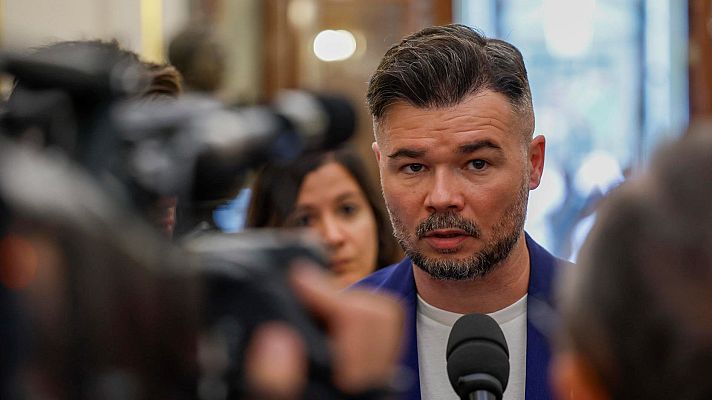 Informativo 24h - Rufián pide a los partidos soberanistas ir juntos a unas elecciones generales: "Si no hay acuerdo, nos matarán por separado"