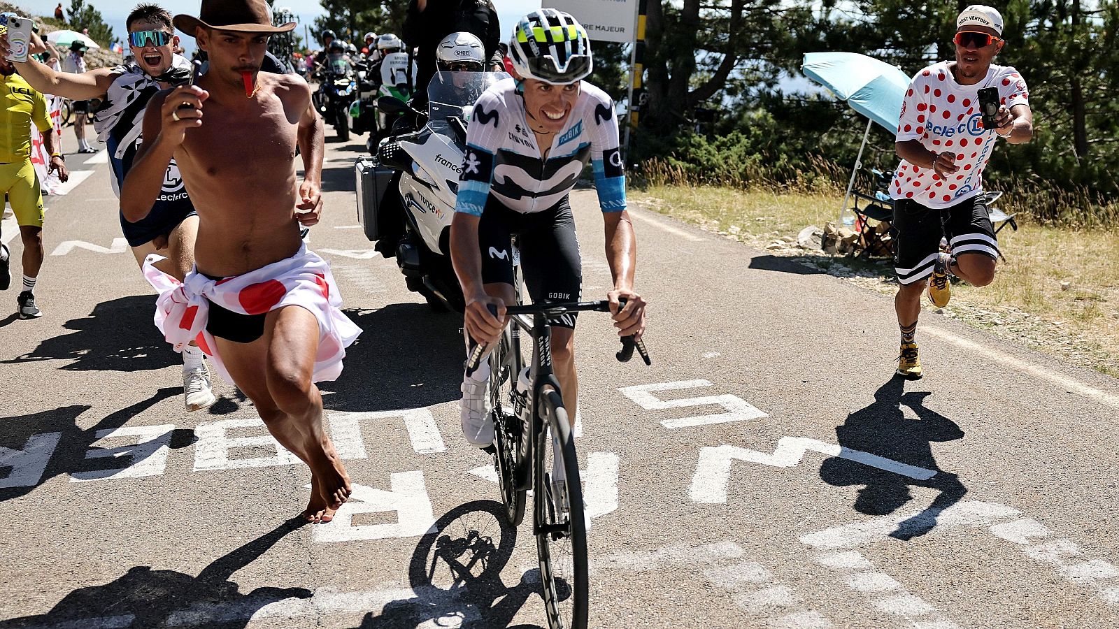 Tour 2025 | Ataque de Enric Mas en Mont Ventoux | Ver