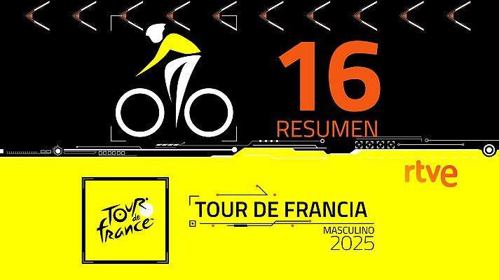 Ciclismo - Resumen de la etapa 16 del Tour de Francia 2025