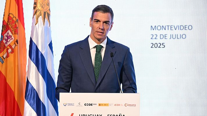 Telediario 2 - Sánchez resta importancia al rechazo del decreto antiapagones y carga contra la oposición