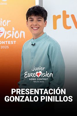 Eurovisión Junior - Rueda de prensa de presentación de Gonzalo Pinillos