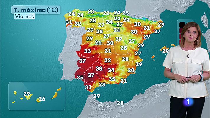 Informativo Telerioja - El tiempo en la rioja - 23-07-2025 - Ver ahora