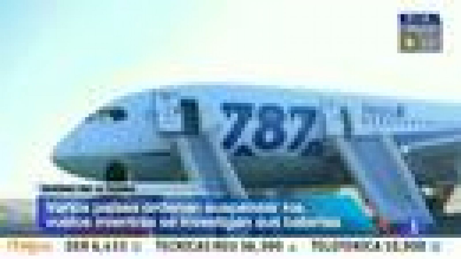 Telediario 1: Suspenden los vuelos del Boeing 787 | RTVE Play