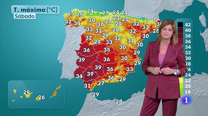 L'informatiu - Comunitat Valenciana - El tiempo en la Comunitat Valenciana - 24/07/2025