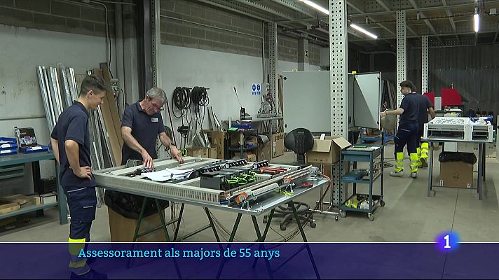L'Informatiu - Els majors de 55 no es rendeixen: nova empenta per tornar a treballar