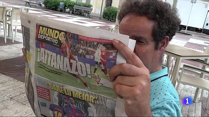 L'Informatiu - Bonmatí guia Espanya a la final i fa història contra Alemanya