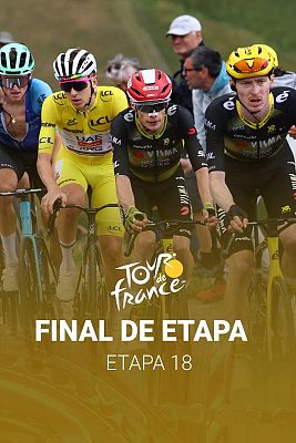 Final de la etapa 18 del Tour de Francia 2025