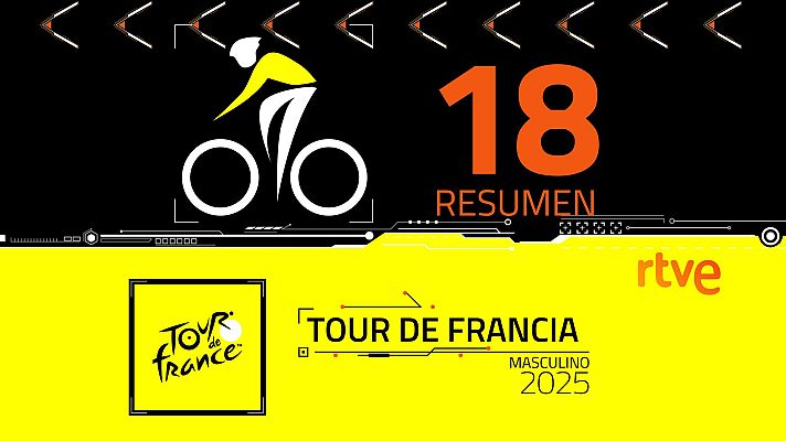 Ciclismo - Resumen de la etapa 18 del Tour de Francia 2025