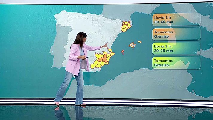 El tiempo - Temperaturas máximas significativamente altas en valle del Guadalquivir