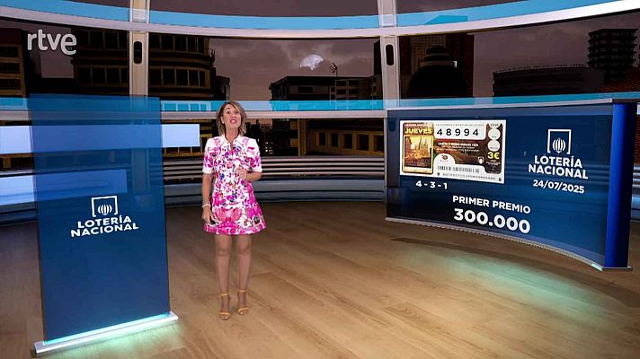 Loterías - Sorteo de la Lotería Nacional, Bonoloto, Primitiva y Jóker del 24/07/2025