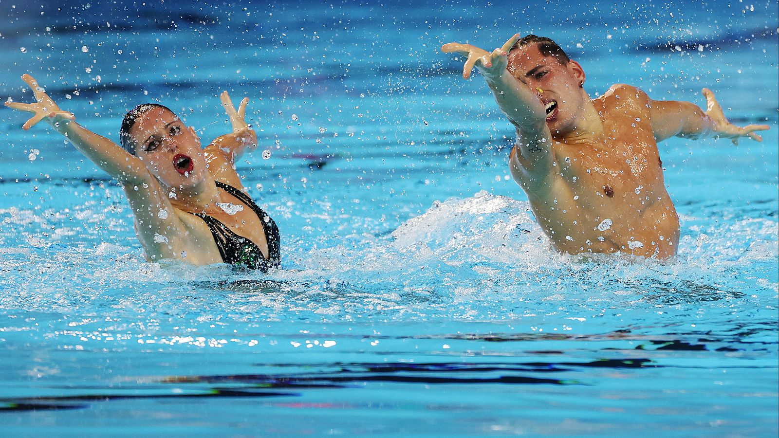 Iris Tió y Dennis González, campeones del mundo del dúo mixto