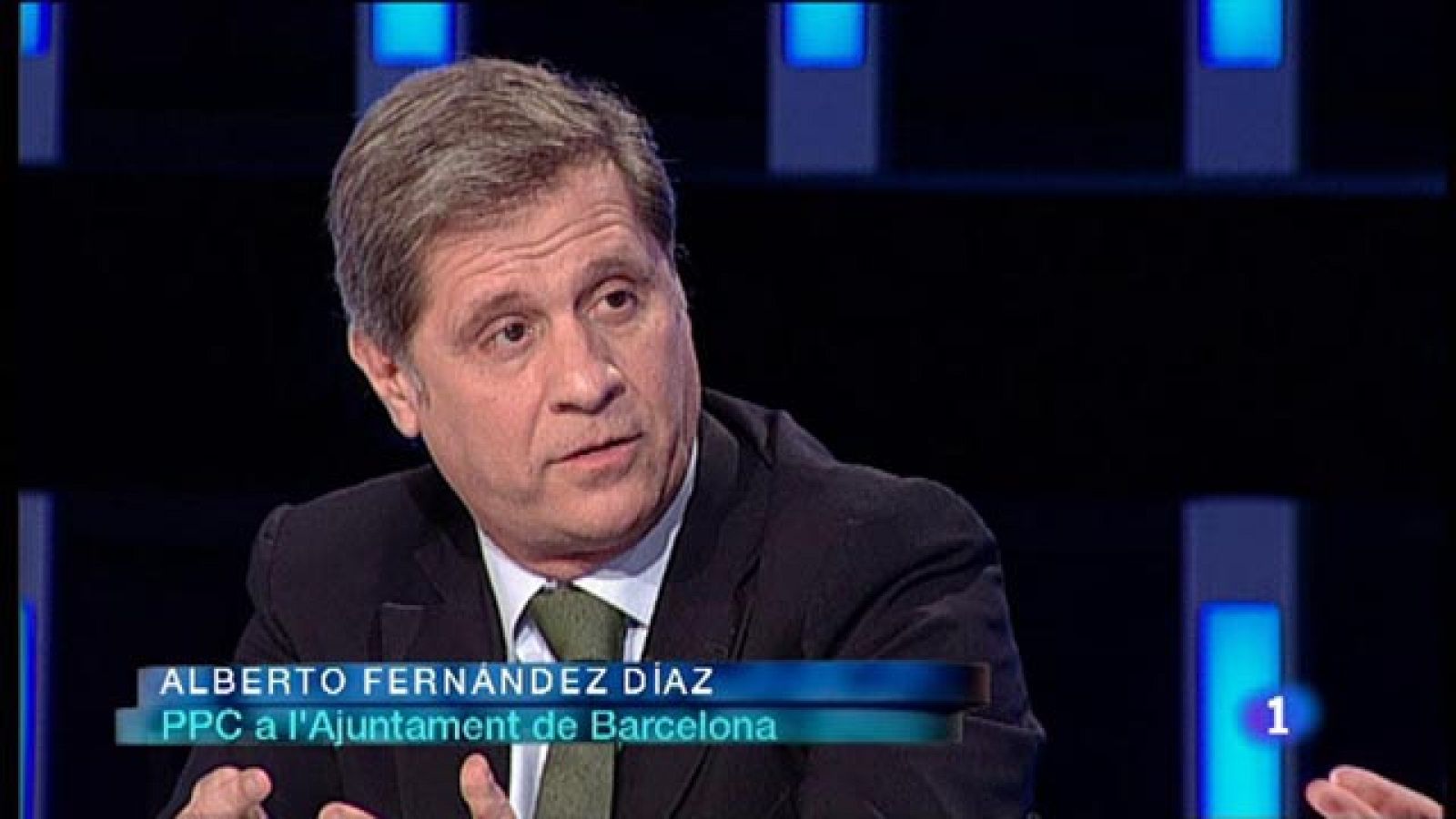 El Debat de La 1 - Entrevista a Alberto Fernández Díaz, regidor per Barcelona
