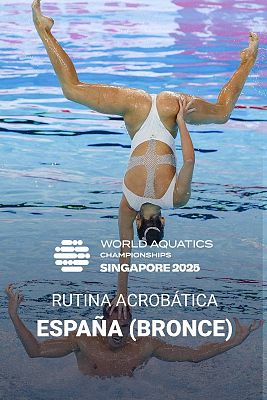 España se lleva el bronce en la final del equipo acrobático de Singapur