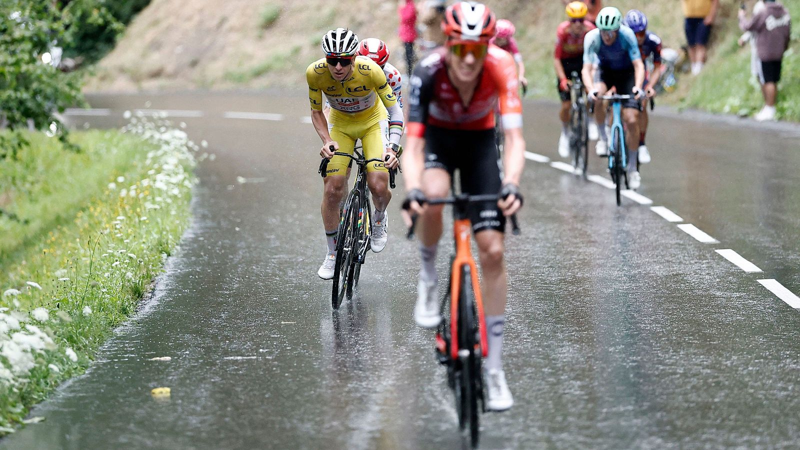Final de la etapa 19 del Tour de Francia 2025, en lo alto de La Plagne - Ciclismo | Ver