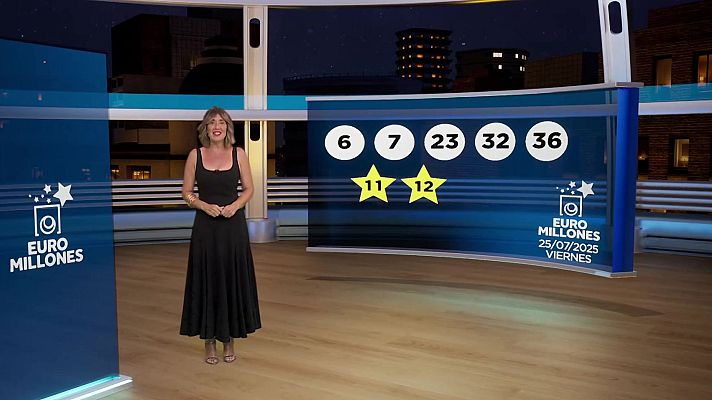 Loterías - Sorteo de la Bonoloto y Euromillones del 25/07/2025