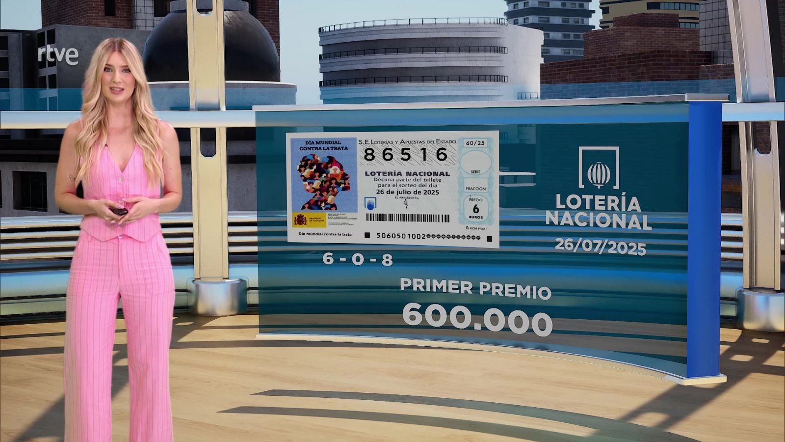 Sorteo de la Lotería Nacional: 26/07/2025 - Loterías | Ver