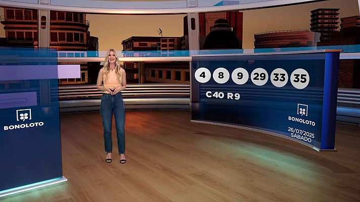 Loterías - Sorteo de la Bonoloto y Primitiva del 26/07/2025